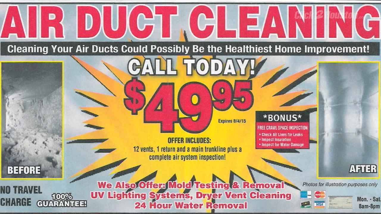 How to avoid air duct cleaning scam